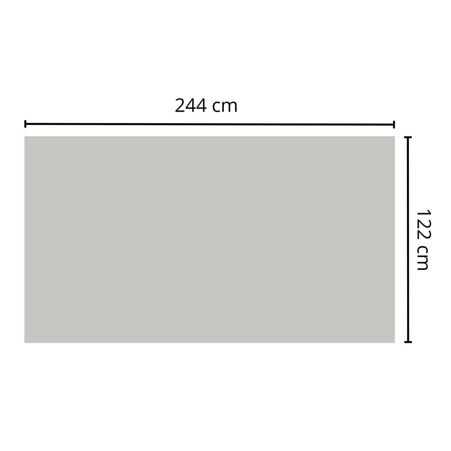 Akustikplade 24mm (AQsorb) - Flere farver. Størrelse 122x244 cm