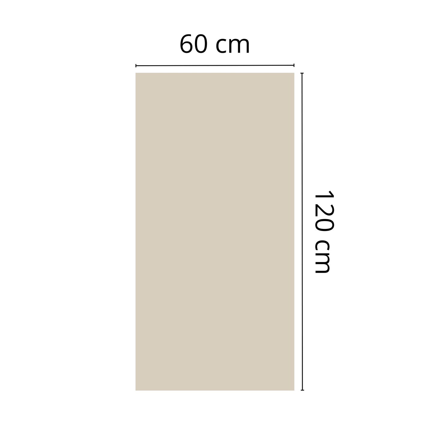 Akustikplade 9mm (AQsorb) - Flere farver. Størrelse 120x60 cm