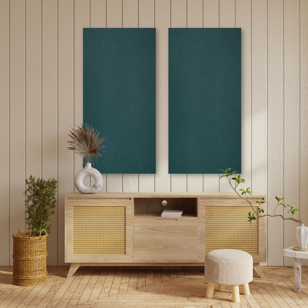 Akustikplade 9mm (AQsorb) - Flere farver. Størrelse 120x60 cm