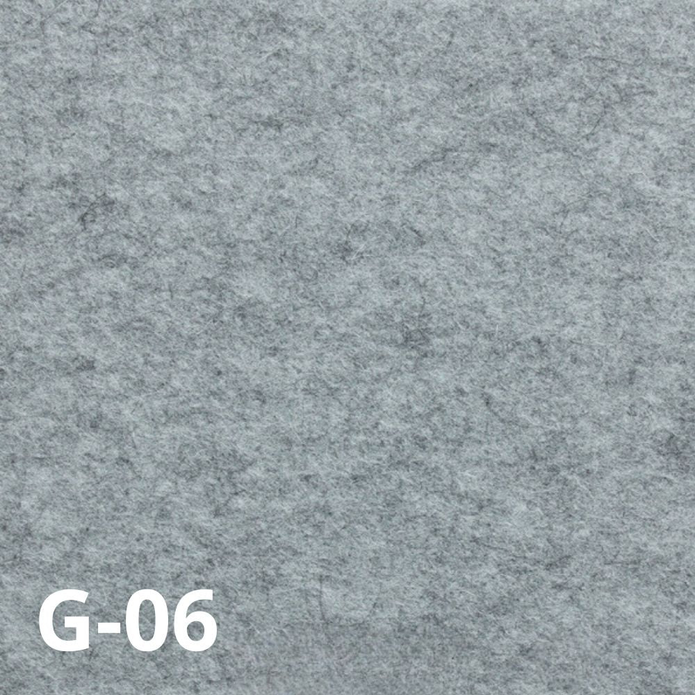Uldfilt meleret, 3mm og 5mm - Flere farver