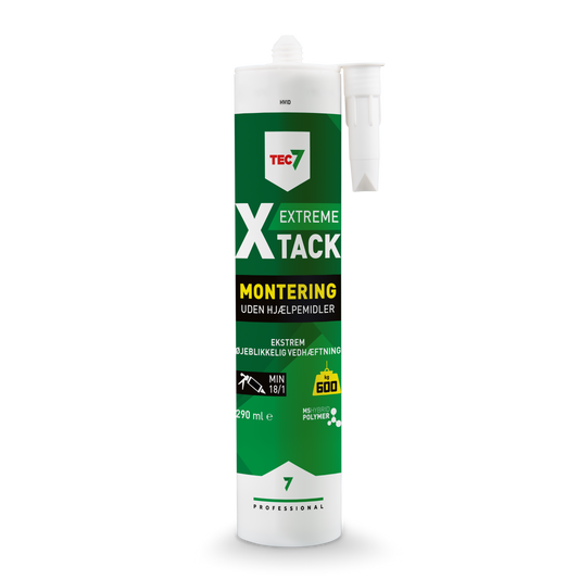 Tec7 X-Tack hvid lim 290 ml